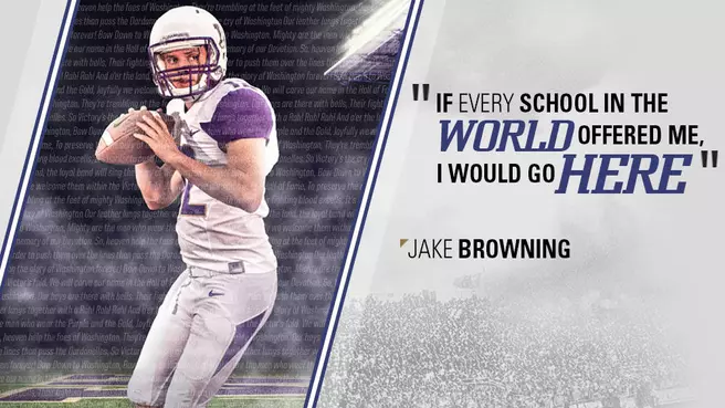Jake Browning Goes ?Back To Dirt Level?