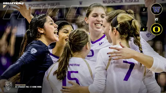 Volleyball Team Celebration 2015