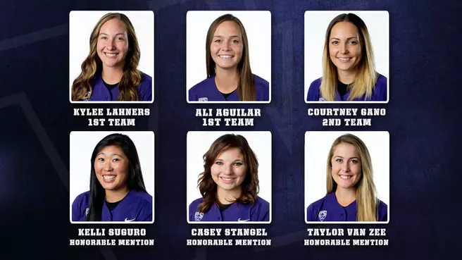 Eight Huskies Receive All-Pac-12 Honors