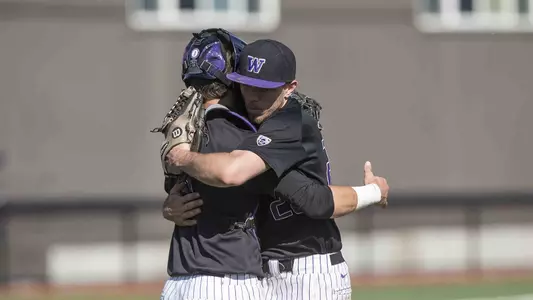 Troy Rallings and Joey Morgan embrace