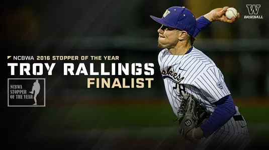 Troy Rallings - NCBWA Stopper of the Year Finalist
