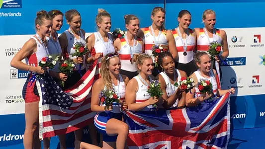 Gammond Great Britain four world championshps