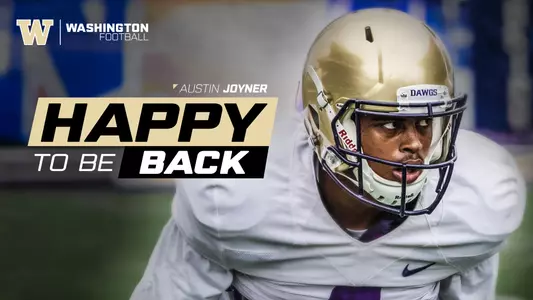 Austin Joyner - Happy to be back