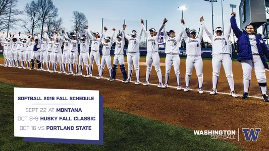 Fall Softball Schedule