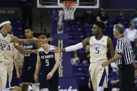 NCAA Basketball: UC Davis at Washington