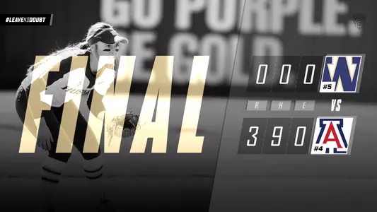 Final: Washington 0, Arizona 3