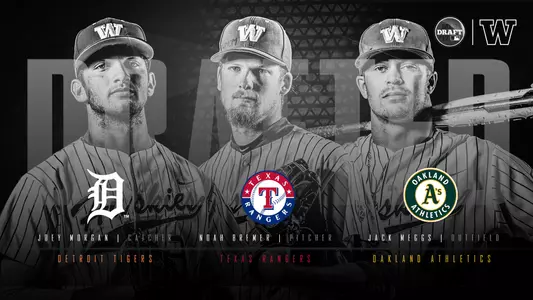 Morgan, Bremer, Meggs Draft Day graphic