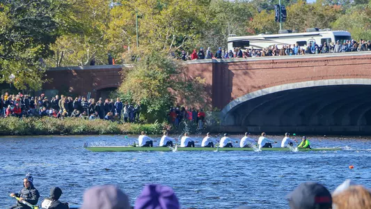 UW men's 8 at 2018 Head of the Charles
