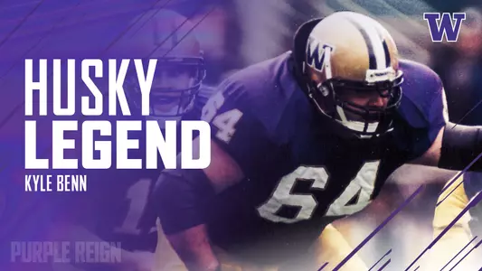 Football Husky Legend Kyle Benn
