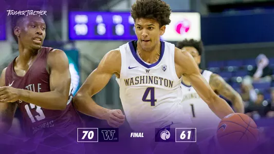 Men's Basketball Defeats Seattle Pacific, 70-61
