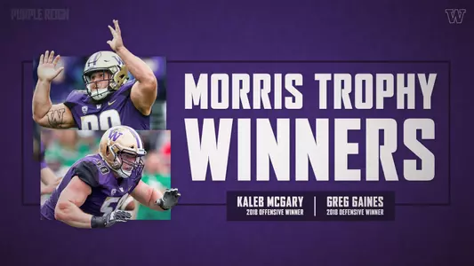 2018 Morris Trophy winners