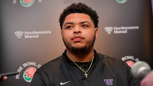 Football Nick Harris Rose Bowl Media Day
