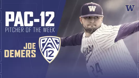 Joe DeMers Pac-12 Pitcher of the Week