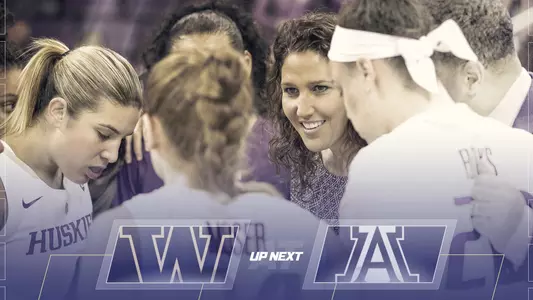 Jody Wynn and the Huskies take on Arizona in Tucson on Sunday