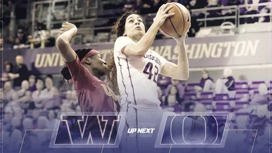 The Huskies host Oregon on Friday at 8:00 p.m.