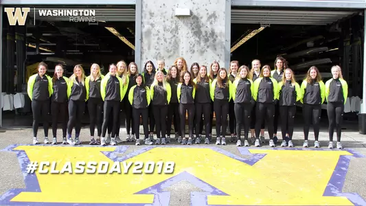 UW women's rowing class of 2021