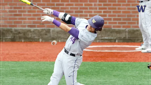 Joe Wainhouse had three hits in the Huskies' night cap.