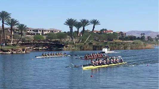 UW women's eight vs. Texas & Michigan, 2018