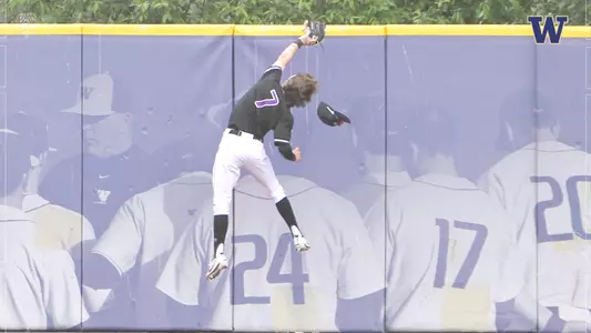 Braiden Ward leaps to rob extra-bases from Stanford.