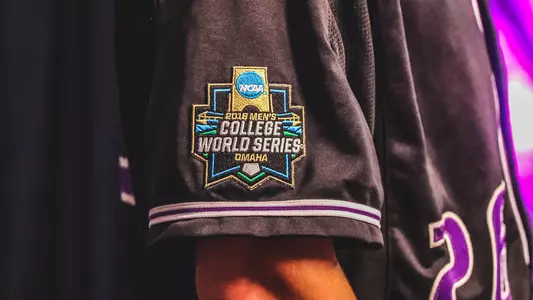 Baseball CWS Jersey Patch