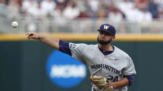 NCAA Baseball: College World Series-Mississippi State vs Washington