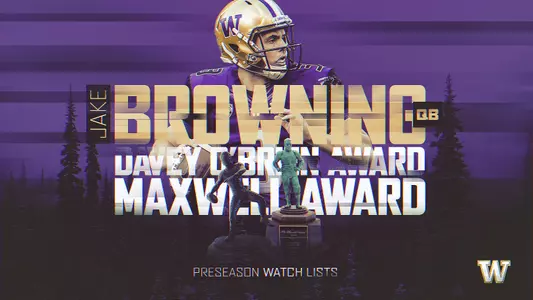 Football Jake Browning Davey O'Brien Award Watch List