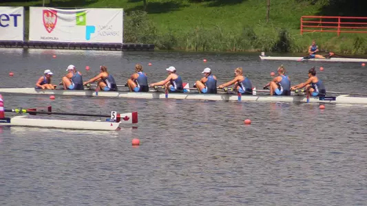 USA women's eight at Under-23 World