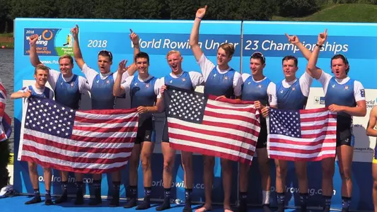 US under-23 men's eight at 2018 World Championships