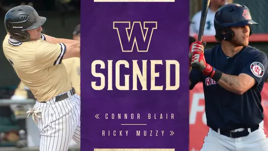Ricky Muzzy and Connor Blair signed with Washington