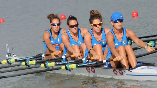 Italy women's quad sculls at 2018 World Championships