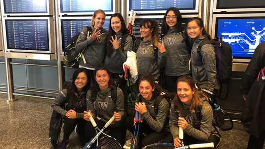 Husky Wome's Tennis Tour Day 1