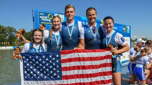 US para rowing mixed four at 2018 World Championships
