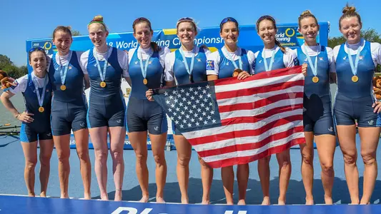 US women's eight at 2018 World Championships