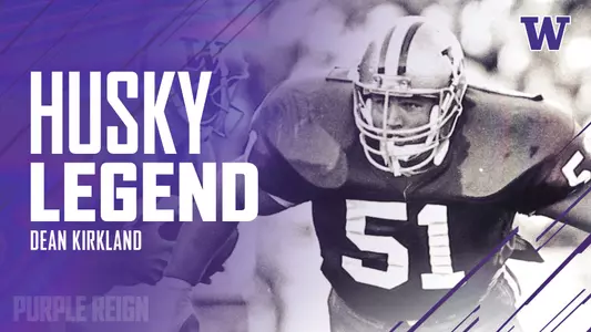 Football Husky Legend Dean Kirkland