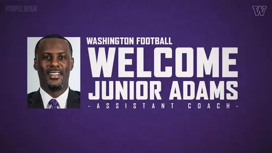 Junior Adams hired at UW