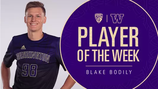 Blake Bodily Player of the Week Graphic