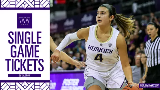 Women's Basketball Single Game Tickets Graphic