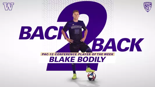 Blake Bodily Back-to-Back Player of the Week
