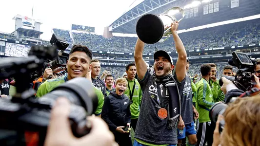 Men's Soccer Cristian Roldan Seattle Sounders MLS Cup
