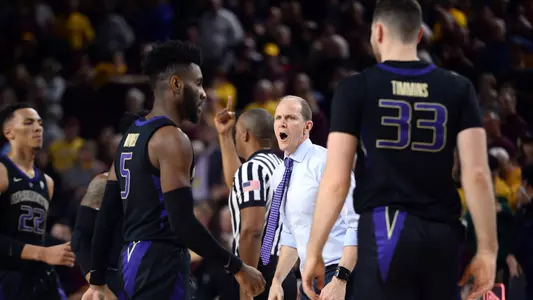 Men's Basketball Team at Arizona State