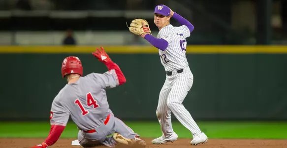 Ben Baird - The University of Washington baseball team plays Indiana University in the Seattle Baseball Showcase