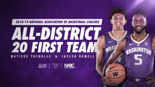 Thybulle and Nowell NABC All-District