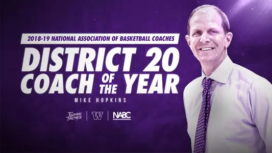 NABC Coach of the Year Mike Hopkins