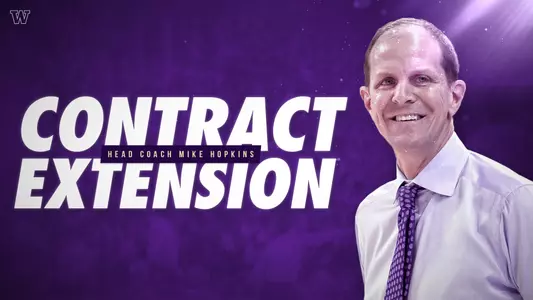 Men's Basketball Mike Hopkins Contract Extension