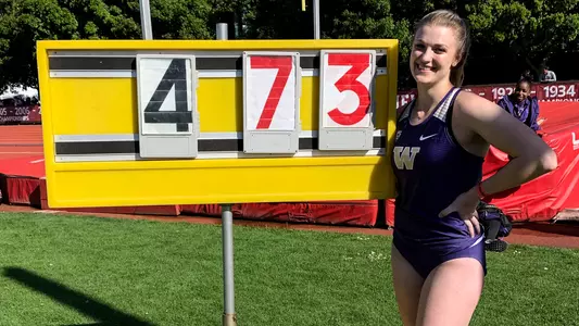 Track & Field Olivia Gruver Stanford Invitational