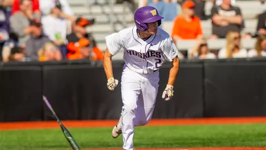 Nick Roberts collected two hits vs. Stanford on Sunday