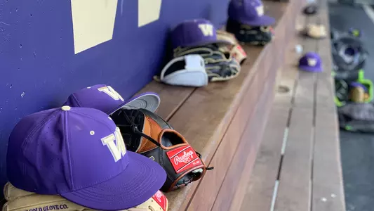 Hats around Husky Ballpark.