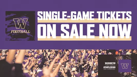 Football Single-Game Tickets On Sale Now