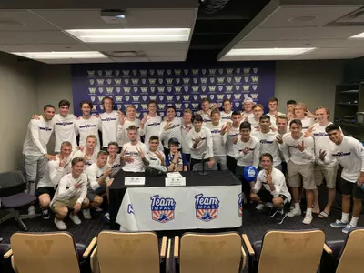 Men's Soccer Team Impact Ceremony
