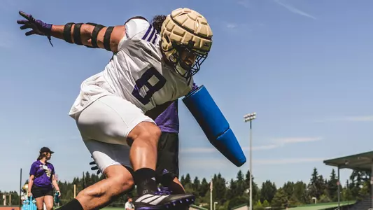 Football Benning Potoa'e Fall Camp